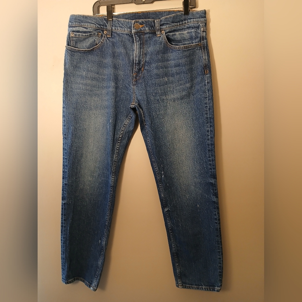 L.L. Bean Men's Straight Blue Jeans